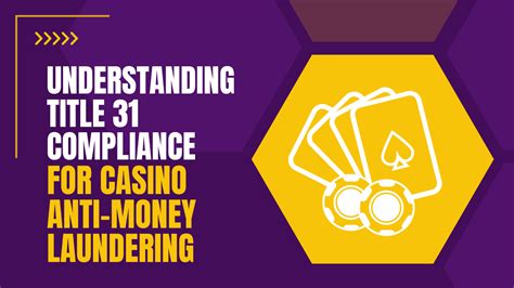 title 31 training for casinos